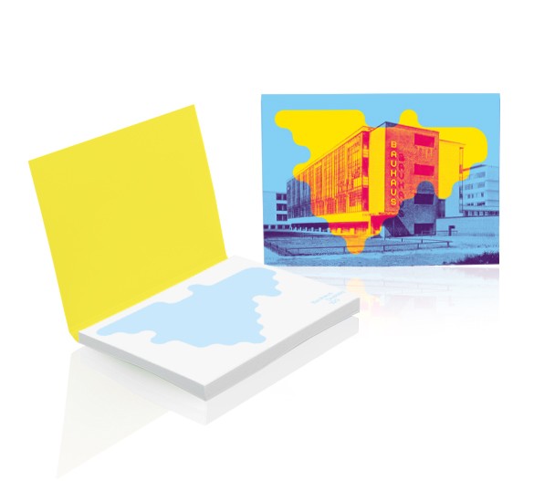 Haftnotizblock A7 . BAUHAUS DESSAU 100 . edited by muse