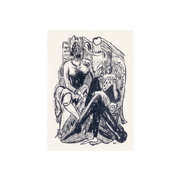 Postkarte Din A6 . IT'S JUST A MATTER OF TIME . KÖNIG UND DEMAGOGE . edited by muse