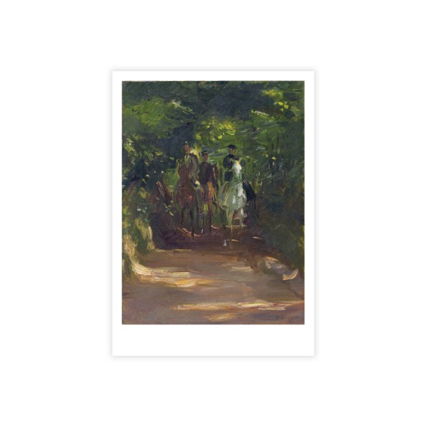 Postkarte Din A6 . AVANTGARDE . REITERGRUPPE . edited by muse