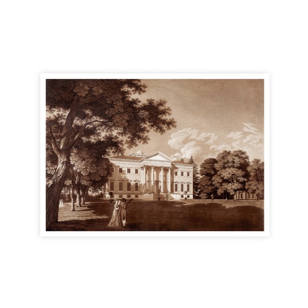 Print A4 . GARTENREICH WÖRLITZ . HISTORISCHE ANSICHT