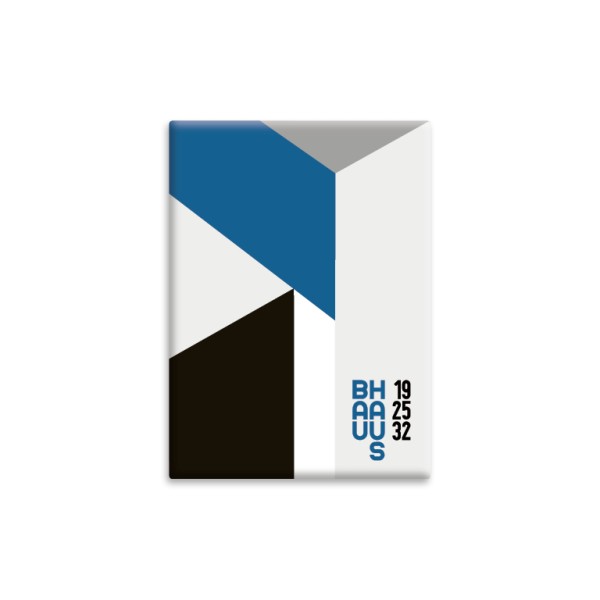 Magnet . BAUHAUS . DREIKLANG BLAU . edited by muse