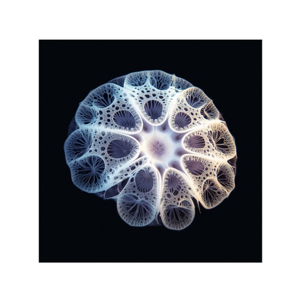 Glossy Print . DIGITAL BY NATURE . DIGITAL ABYSSES AI I . GLOSSY . edited by muse