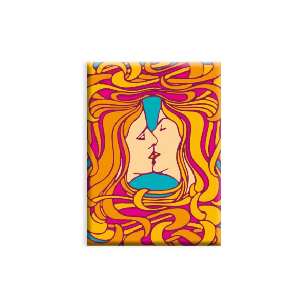 Magnet . JUGENDSTIL . DER KUSS FARBE . edited by muse