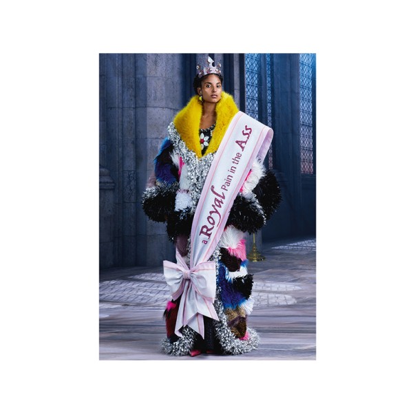 Print A4 . VIKTOR & ROLF . ROYAL ASS . edited by muse