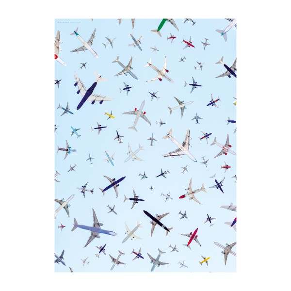 Geschenkpapier . AIRPLANE CANDY . 3er Set