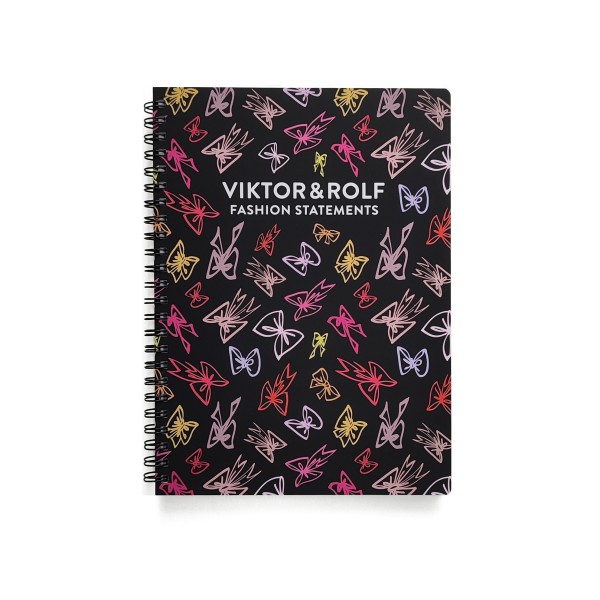 VIKTOR & ROLF . Spiralbuch . Bows on Black . edited by muse