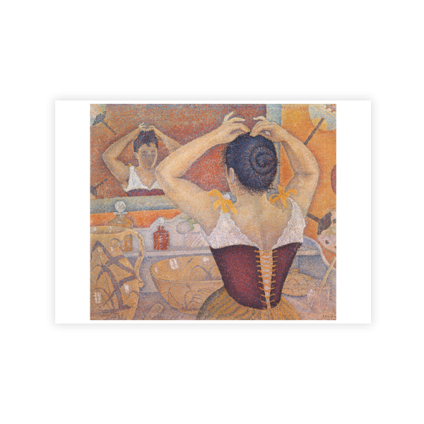Print A4 . SIGNAC . SICH FRISIERENDE FRAU . edited by muse