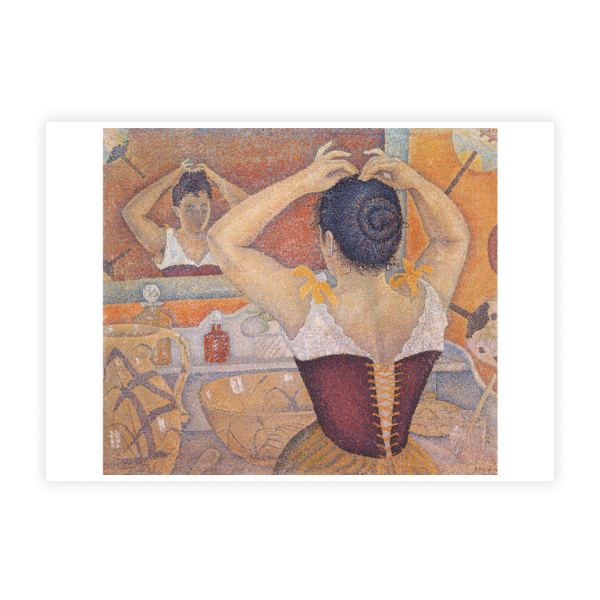Print A3 . SIGNAC . SICH FRISIERENDE FRAU . edited by muse