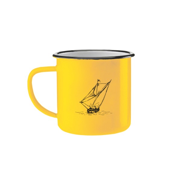 Tasse . SIGNAC . Segelboot . edited by muse