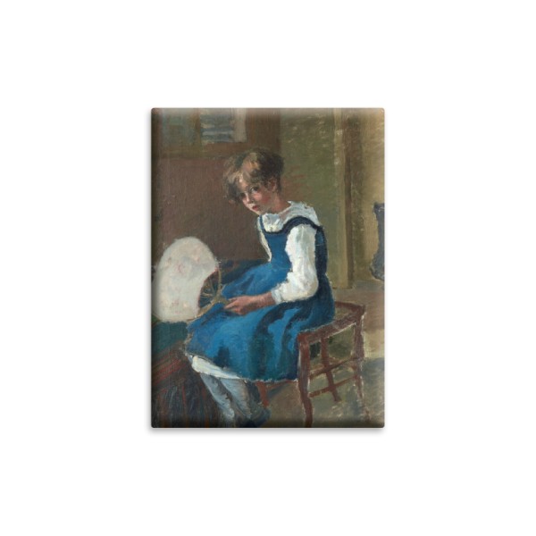 Magnet . PISSARRO . JEANNE MIT FÄCHER . edited by muse