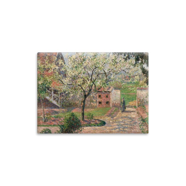 Magnet . PISSARRO . BLÜHENDE PFLAUMENBÄUME . edited by muse