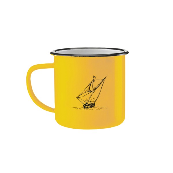 Tasse . SIGNAC . Segelboot . edited by muse