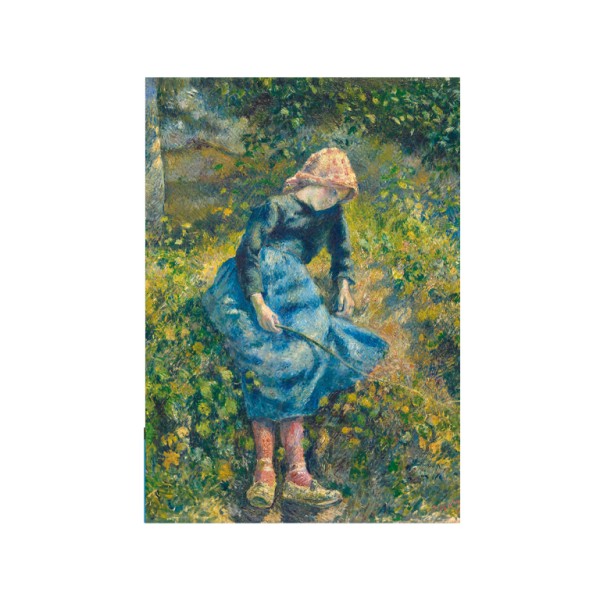 Print A4 . PISSARRO . DIE SCHÄFERIN . edited by muse