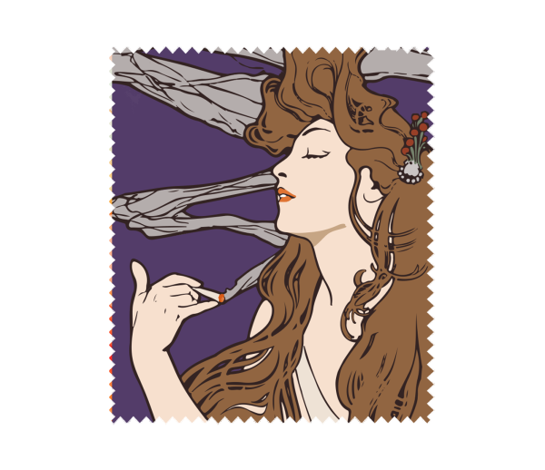 Brillentuch . MUCHA JOB . HAAR MACHT LUST . edited by muse
