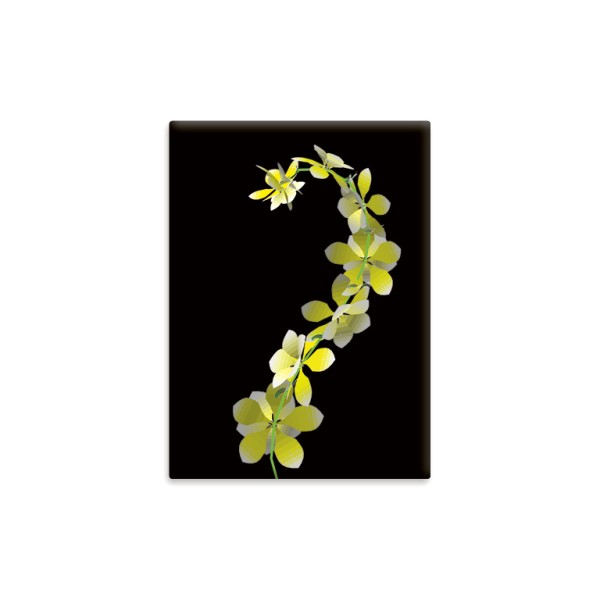 Magnet . FLOWERS FOREVER . EXTRA NATURAL SEED NO.1 . edited by muse