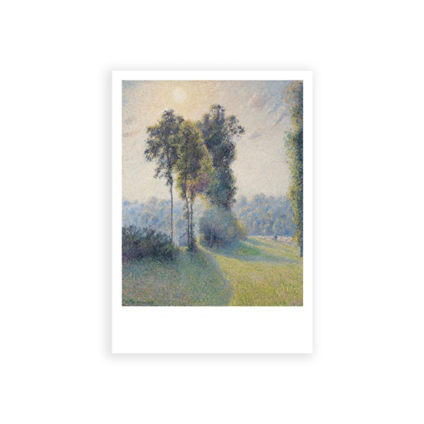 Postkarte Din A6 . PISSARRO . LANDSCHAFT SAINT-CHARLES . edited by muse