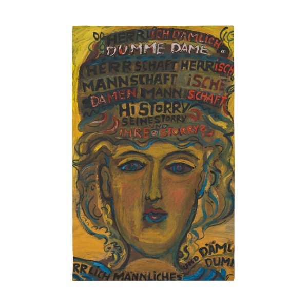 Gläsertuch . ANNEMIRL BAUER . HERRLICH DÄMLICH DUMME DAME . edited by muse