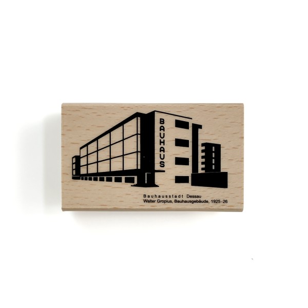 BAUHAUS STEMPEL . BAUHAUSGEBÄUDE . edited by muse