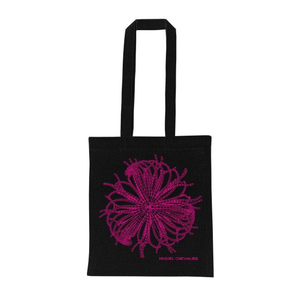 Tasche . DIGITAL BY NATURE . FRACTAL FLOWERS . Pink . edited by muse