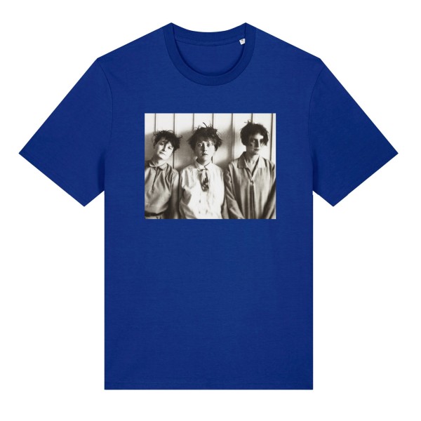 T-Shirt . MARCEL BREUER MIT SEINEM HAREM . Blue . edited by muse